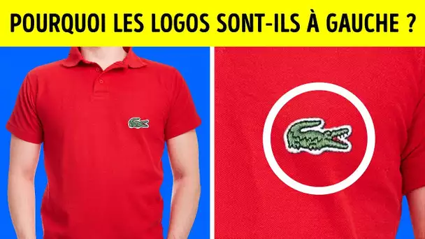 Pourquoi Les Logos Des T-shirts Sont Toujours à Gauche