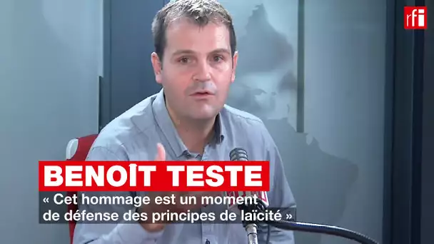 Benoît Teste : « Cet hommage est un moment de défense des principes de laïcité »