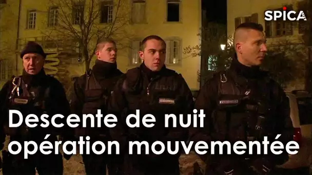 Descente de nuit : opération mouvementée