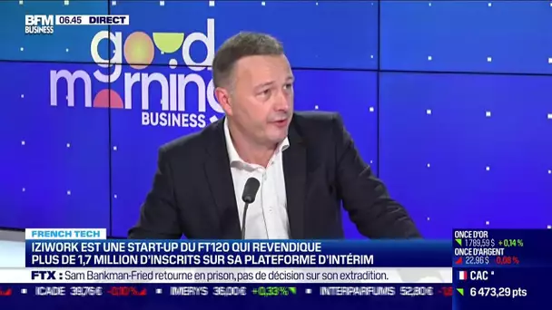 Jérôme Bouin (Iziwork France) : La plateforme d'intérim Iziwork désormais rentable