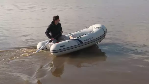 Nantes : TEMO invente une “rame électrique” pour annexe de bateau