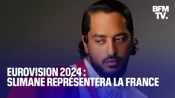 Slimane représentera la France à l'Eurovision 2024