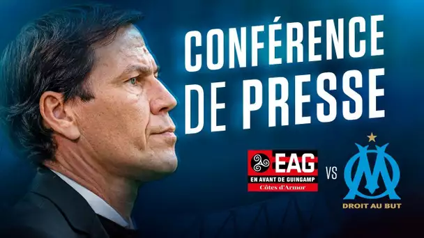 Guingamp - OM | La conférence de Rudi Garcia