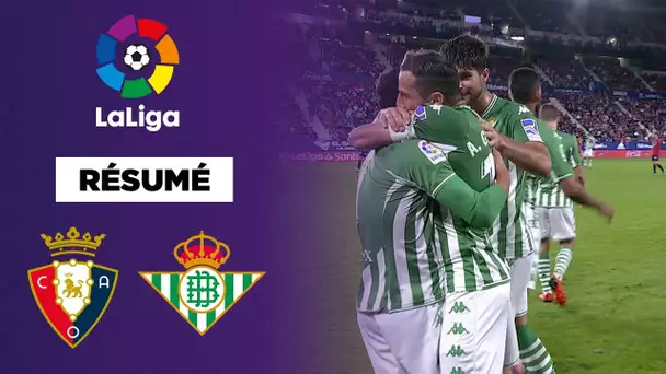 🇪🇸 Résumé - LaLiga : Le Betis s'impose avec la manière face à Osasuna