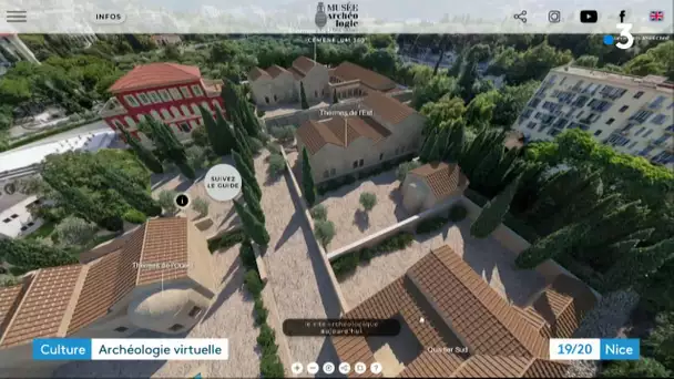 Visite virtuelle au Musée d'archéologie Nice-Cimiez
