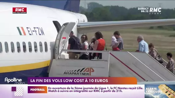 Ryanair : la fin des vols low cost à 10 euros