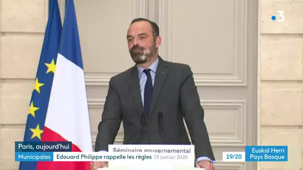 Biarritz : le Premier ministre juge "pas envisageable" que 2 ministres soient concurrents
