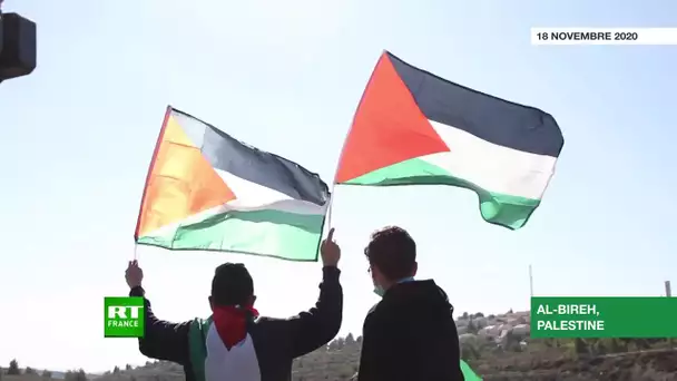 Palestine : manifestation contre la visite de Mike Pompeo en Cisjordanie