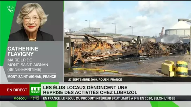 Lubrizol : la maire de Mont-Saint-Aignan favorable à la réouverture pour «protéger les emplois»