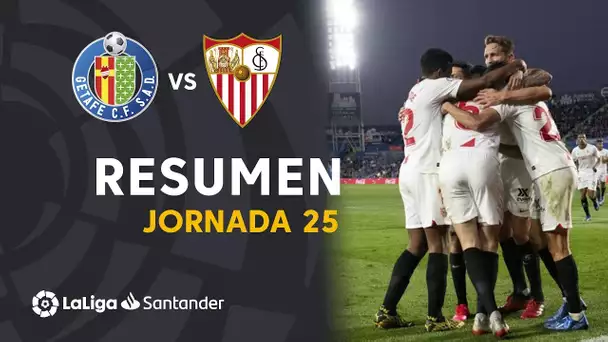 Resumen de Getafe CF vs Sevilla FC (0-3)