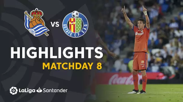 Highlights Real Sociedad vs Getafe CF (1-2)