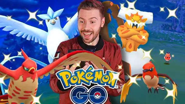 PASSEROUGE SHINY DISPO ! + RAIDS ARTIKODIN ET DÉMÉTÉROS - Community Day Pokémon GO