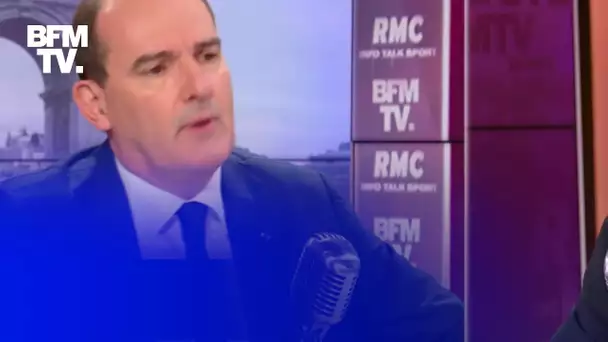 Jean Castex face à Jean-Jacques Bourdin en direct