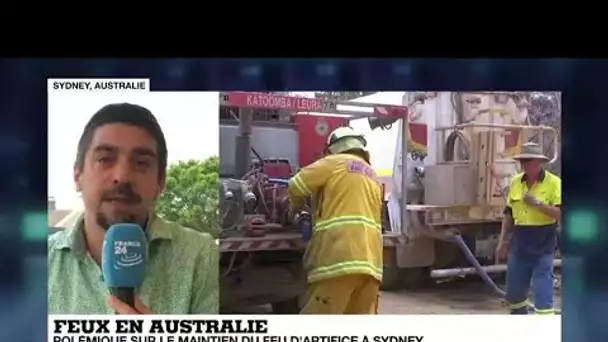 Australie : polémique sur le maintien du feu d'artifice à Sydney
