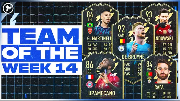 La carte XXL de Kevin de Bruyne dans la #TOTW 14 😱 | FUT Express