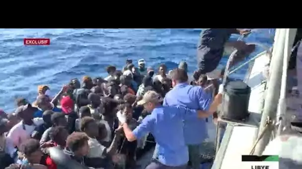 EXCLUSIF : Avec les garde-côtes libyens lors d’une opération de "sauvetage" de migrants