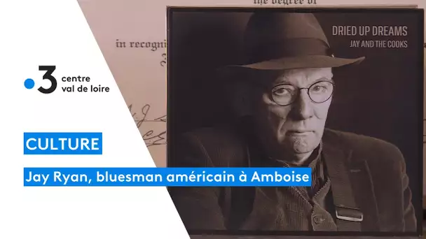 Jay Ryan, le bluesman américain installé à Amboise en Indre-et-Loire