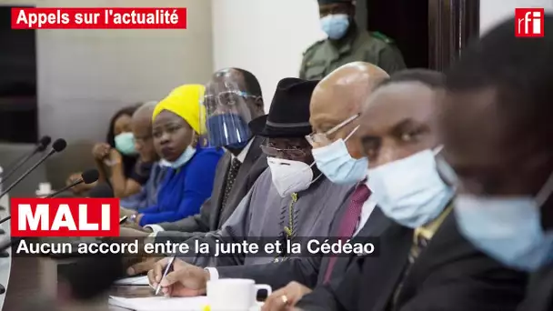 MALI ACCORD JUNTE CEDEAO