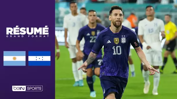 🇦🇷🇭🇳 Résumé : Récital de Messi et festival de l'Argentine contre le Honduras