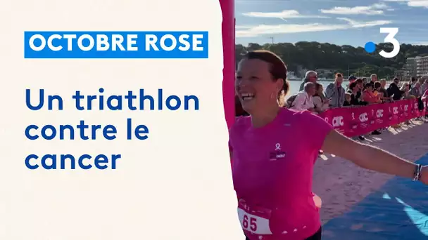 A Antibes, le Triathlon des roses pour soutenir la recherche contre le cancer du sein