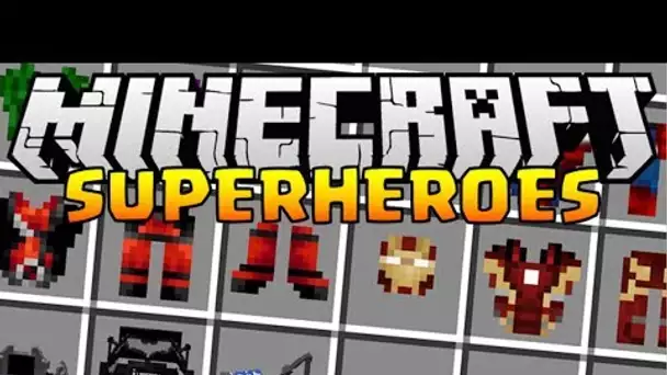 TRANSFORME TOI EN GEANT ! SUPERHEROES UNLIMITED MOD MINECRAFT