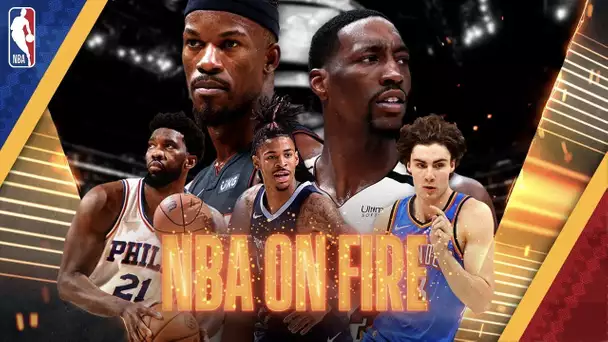 NBA On Fire: feat. Joel Embiid, Josh Giddey, Ja Morant & The Miami Heat 🔥🔥