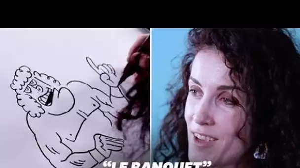 Coco de Charlie Hebdo a dessiné "Le Banquet" de Platon et c’était du sport