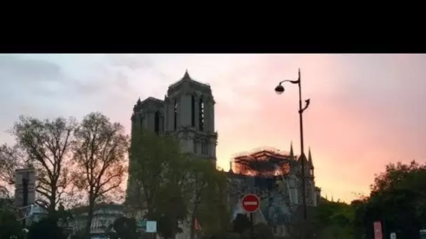 Incendie à Notre-Dame de Paris : "C'est important qu'on soit unis autour de ce symbole", assure P…