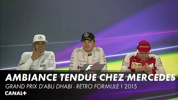 Le groupe Mercedes vit bien - Grand Prix d'Abu Dhabi 2015 - Rétro F1