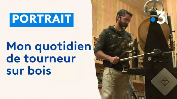 Portrait de Ludovic : mon quotidien de tourneur sur bois