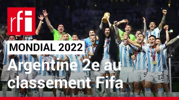 Mondial : l'Argentine 2e du classement Fifa après son titre, derrière le Brésil • RFI