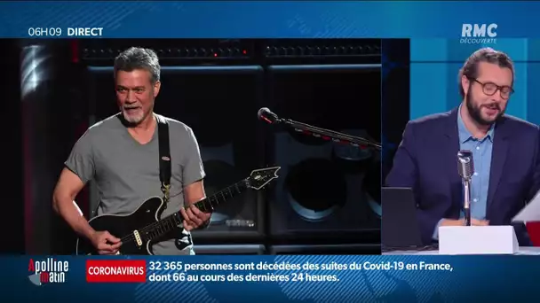 L'équipe d'Apolline Matin rend hommage à Eddie Van Halen