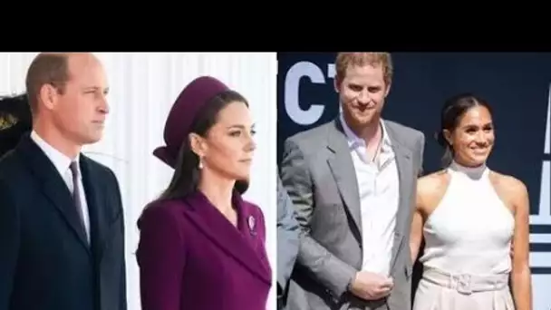 Kate et William n'auront pas « peur » de Harry et Meghan aux États-Unis alors que la ligne Netflix m