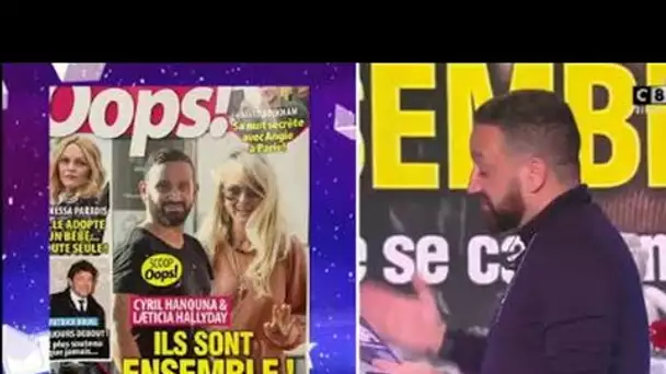 Cyril Hanouna en couple avec Laeticia Hallyday? Il réagit au TPMP.