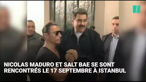 Nicolas Maduro rencontre Salt Bae et crée la polémique