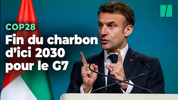 Emmanuel Macron appelle les pays du G7 à sortir du charbon en 2030