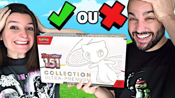 ON RETENTE NOTRE CHANCE AVEC L'ULTRA PREMIUM POKEMON 151 MEW ! (ON A FAIT UNE ERREUR ?)