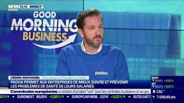 Cédric Mathorel (Padoa) : Padoa propose d'optimiser l'organisation de la santé du travail