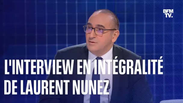 L'interview en Intégralité du Préfet de police de Paris, Laurent Nunez sur BFMTV