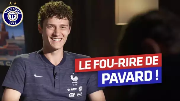Le fou rire de Benjamin Pavard (Equipe de France)