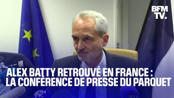 Alex Batty retrouvé en France: l'intégrale de la conférence de presse du parquet de Toulouse