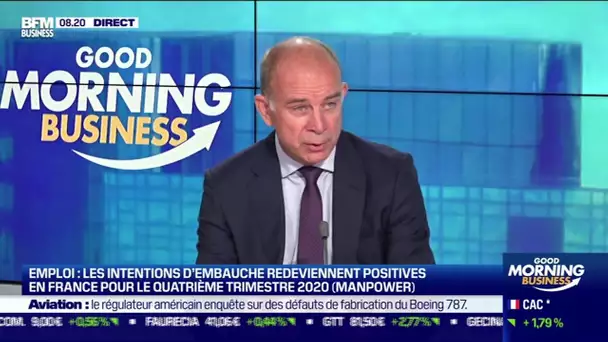 Alain Roumilhac (ManpowerGroup): Les intentions d'embauche sont positives pour le 4ème trimestre