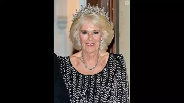 Reine Camilla : Sa tiare géante la fait briller au bras de Charles III, Kate et William absents tr