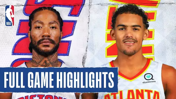 HAWKS at PISTONS | Trae Young Leads The Way | Oct. 24, 2019