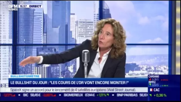 Bullshitomètre⛔: "L'or a déjà bien monté. Le moment de vendre !" Faux❌, répond Céline Piquemal-Prade