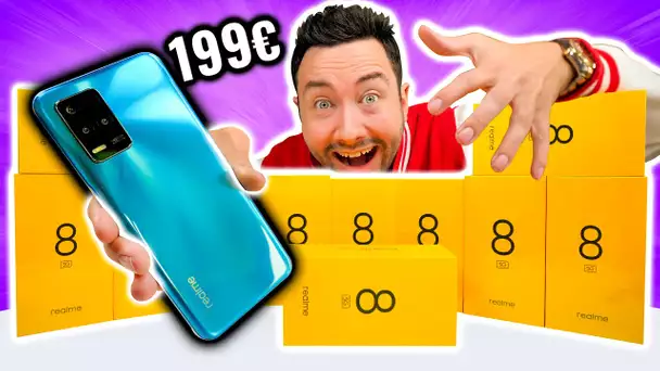 J'ai reçu le Smartphone 5G le moins cher à 199€ ! (abusé)