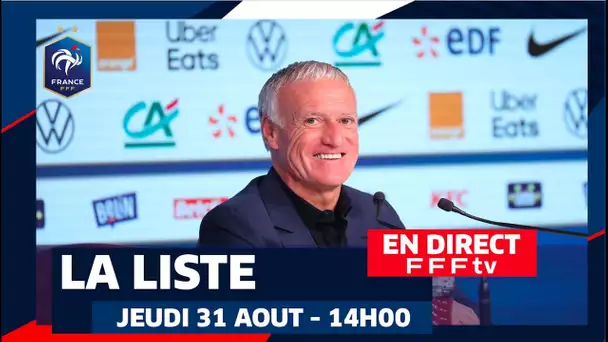 L'annonce de liste des Bleus en direct (14h)