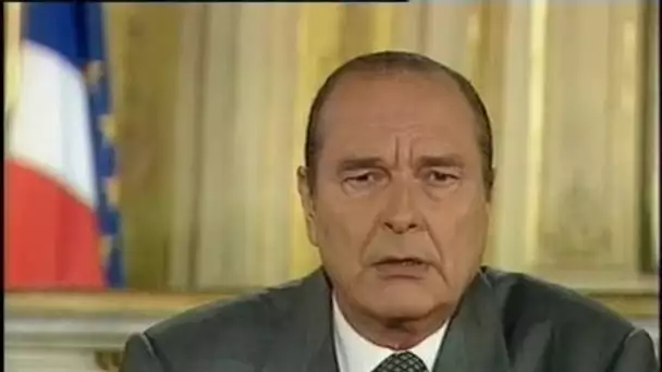 Déclaration de Jacques Chirac