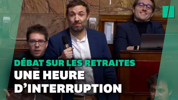 Le débat sur les retraites interrompu près d’une heure à l’Assemblée à cause d’un tweet