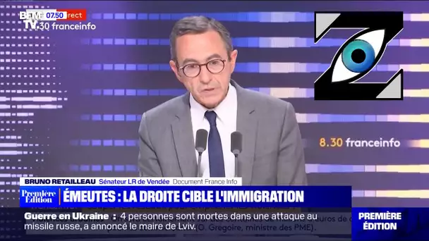 [Zap Télé] "Une régression vers les origines ethniques" : B. Retaileau crée la polémique (07/07/23)